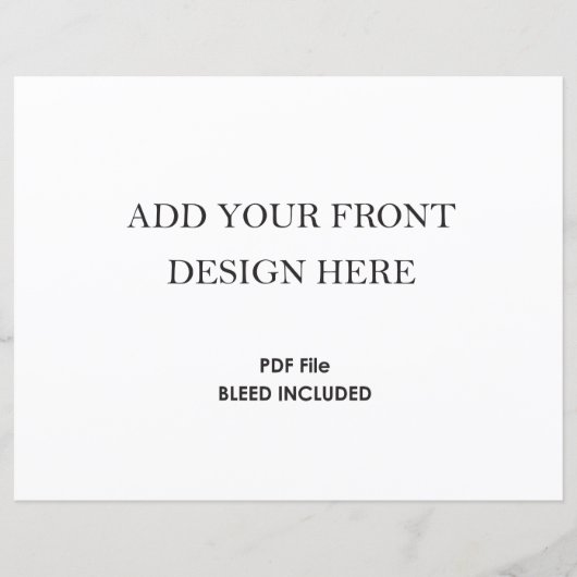 8.5x11" Print _Horizontal Double sided  (Vorderseite)