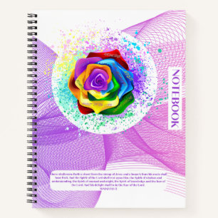8.5X11 SCRIPTURE BASED NOTEBOOK NOTIZBLOCK