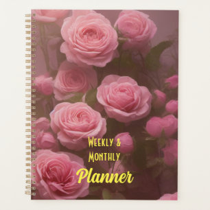 8.5x11 Wochen- und Monatsplaner - nicht datiert Planer