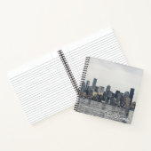 8.5X8.5 Spiral Notebook - Skyline von Seattle, WA. Notizblock (Innenseite)