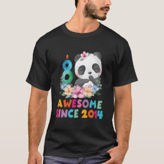 8 8. Panda Einhorn Py T-Shirt