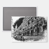 8,9 cm x 6,4 cm Rechteck Magnet (Vorderseite/Rückseite)