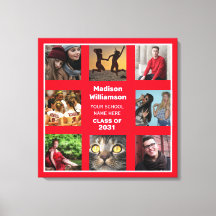 8 Abschluss-Klasse für Fotocollage