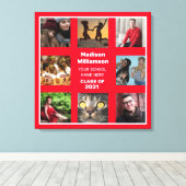 8 Abschluss-Klasse für Fotocollage Leinwanddruck (Insitu (Holzboden))