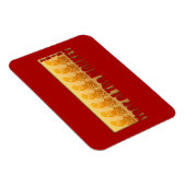 8 Affen für Chinesisches Neujahrsmagazin Flexi Mag Magnet (Rechte Seite)