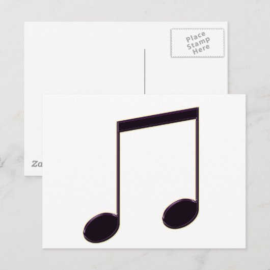 8. Anmerkung S Postkarte (Vorne/Hinten)