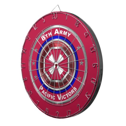 8. Armee Dartscheibe (Vorderseite rechts)