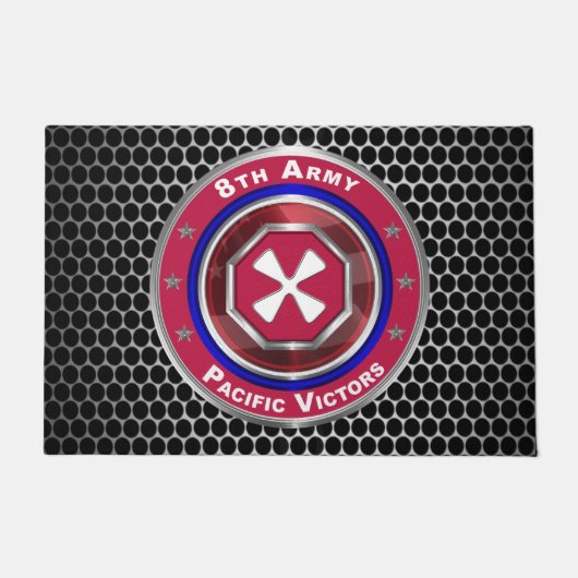 8. Armee nach Maß Fußmatte (Vorderseite)