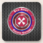 8. Armee nach Maß Getränkeuntersetzer (Vorderseite)