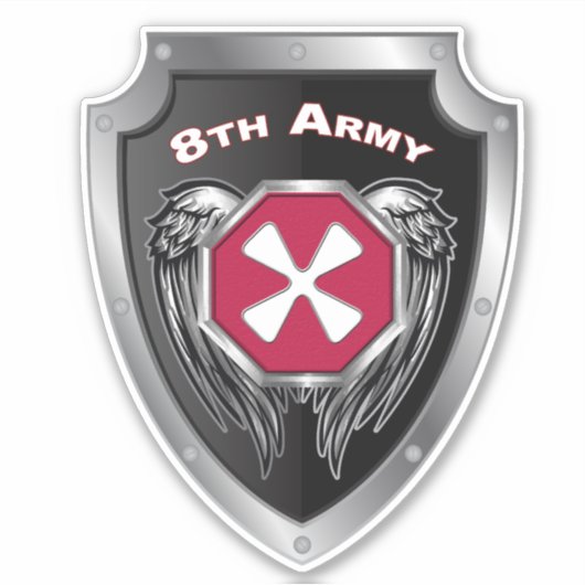 8. ARMY AUFKLEBER (Vorderseite)