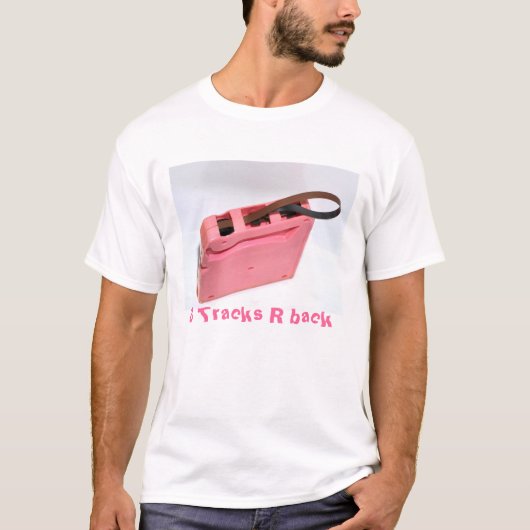 8 Bahnen R unterstützen rosa Patrone T-Shirt (Vorderseite)