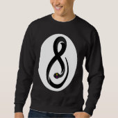 8 ball 24 mamba casual sweatshirt (Vorderseite)