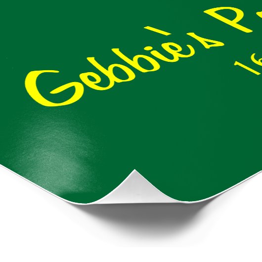 8 Ball 9 Ball Rack Billiard Room Poster (Ecke)