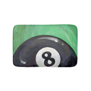 8 Ball Badematte