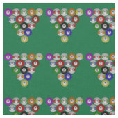 8 Ball-Billard-Pool-Hall-Gestell Stoff (Nahaufnahme)