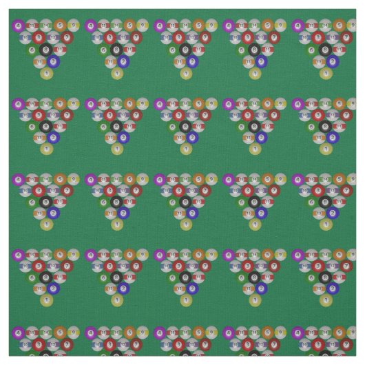 8 Ball-Billard-Pool-Hall-Gestell Stoff (Muster)