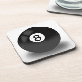 8 Ball - Billiard Untersetzer (Linke Seite)