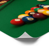 "8-Ball Break" Poster (Ecke)