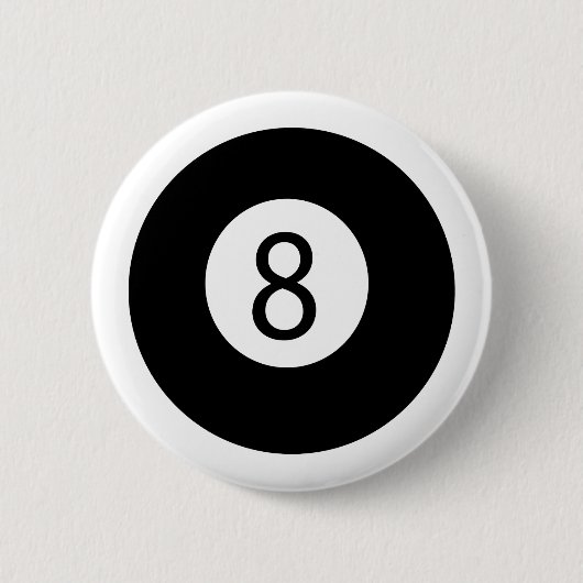 8 Ball Button (Vorderseite)