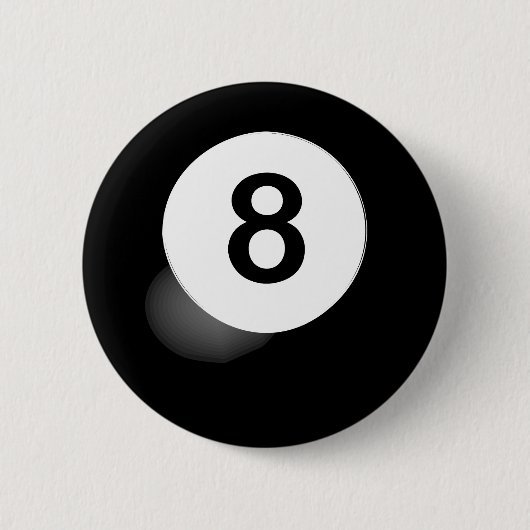 8 Ball Button (Vorderseite)