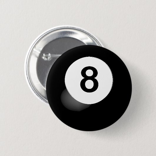 8 Ball Button (Vorne & Hinten)