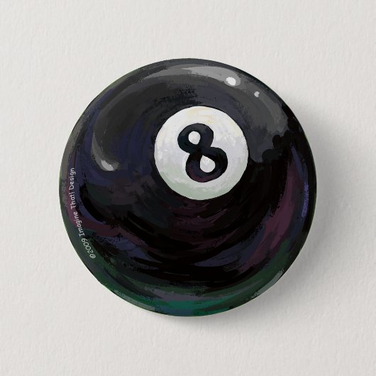 8 Ball Button (Vorderseite)