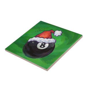 8 Ball Christmas Green Fliese