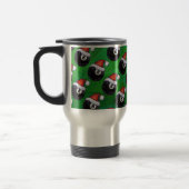 8 Ball Christmas Green Reisebecher (Links)