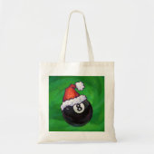 8 Ball Christmas Green Tragetasche (Vorne)