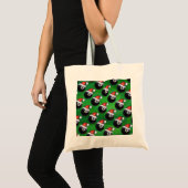 8 Ball Christmas Green Tragetasche (Vorderseite (Produkt))