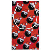 8 Ball Christmas Kleine Geschenktüte (Rückseite)