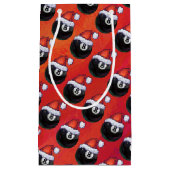8 Ball Christmas Kleine Geschenktüte (Vorderseite)