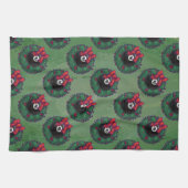 8 Ball Christmas Küchentuch (Horizontal)