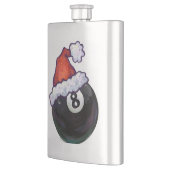8 Ball Christmas Red Hat Flachmann (Links)