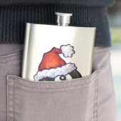 8 Ball Christmas Red Hat Flachmann (Beispiel)