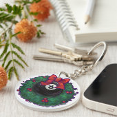 8 Ball Christmas Schlüsselanhänger (Vorderseite rechts)