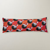 8 Ball Christmas Seitenschläferkissen (Rückseite)