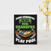 8 Ball Eight Ball - Funny Pool Billard Karte (Gelbe Blume)