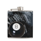 8 Ball-Flasche Flachmann (Vorderseite)
