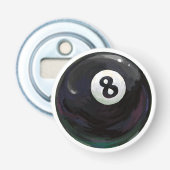 8 Ball Flaschenöffner (Vorderseite)
