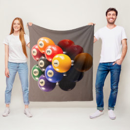 8 Ball Fleecedecke