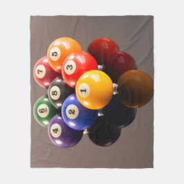 8 Ball Fleecedecke