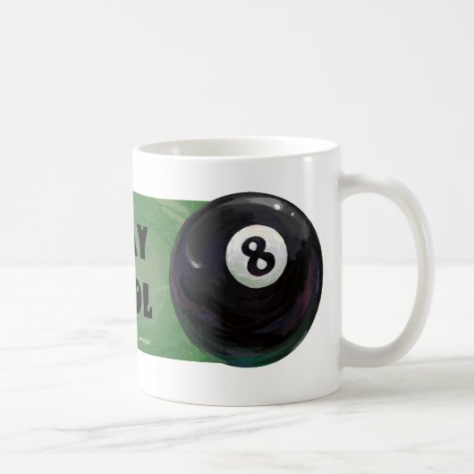 8 Ball Kaffeetasse (Rechts)