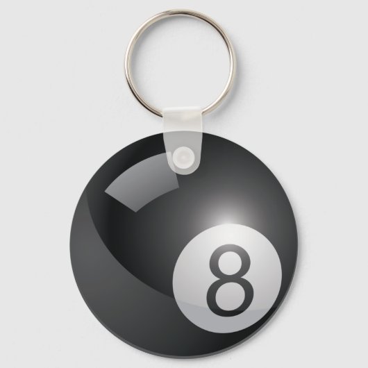 8 Ball Keychain Schlüsselanhänger (Vorderseite)