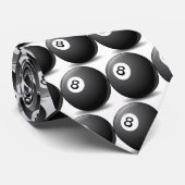 8 Ball Krawatte (Gerollt)