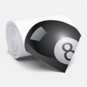 8 Ball-Krawatte Krawatte (Gerollt)