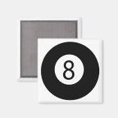 8 Ball Magnet (Vorderseite/Rückseite)
