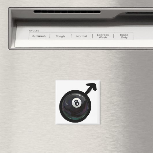 8 Ball Magnet (In Situ (Geschirrspüler))