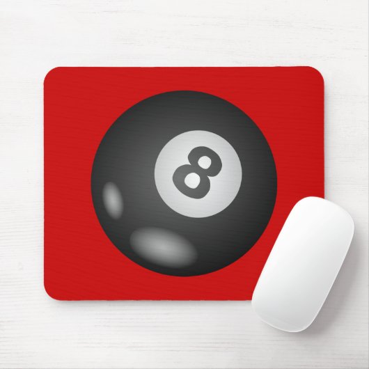 8 Ball-Mausunterlage Mousepad (Mit Mouse)