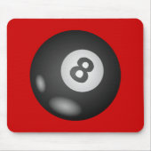 8 Ball-Mausunterlage Mousepad (Vorne)